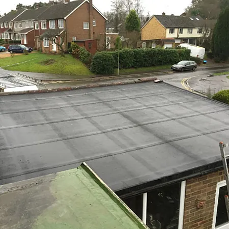 flat roof